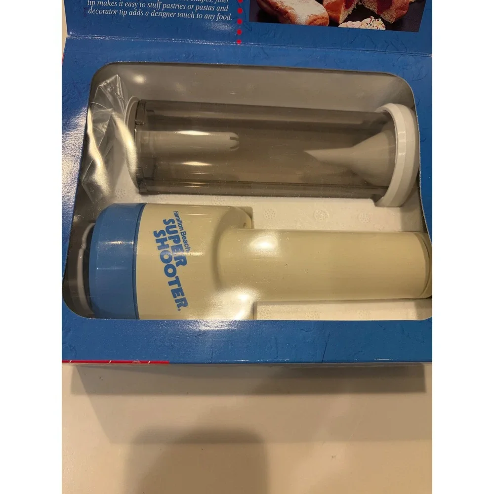 Hamilton Beach SuperShooter Cordless Cookie Press Food Decorator Vintage 80100